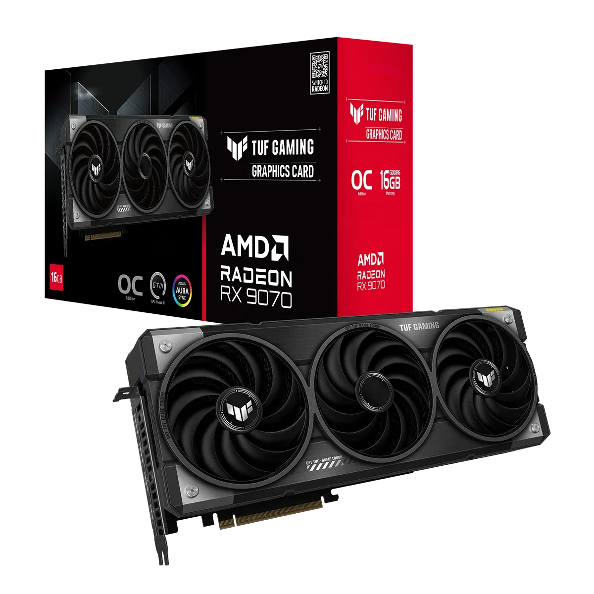 Rx 9070 16Gb - 2025 TUF Gaming Radeon RX 9070