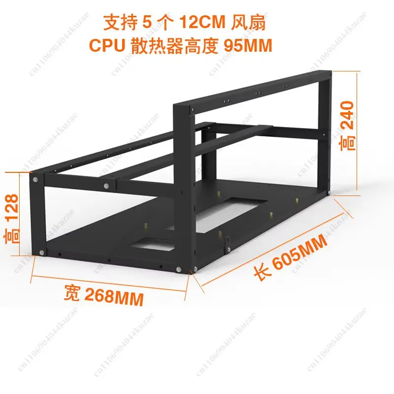 6/8 GPU対応オープンエアマイニングリグフレーム用垂直ス - Gpu Mining Rig Frame 8 Gpu のレビューと価格