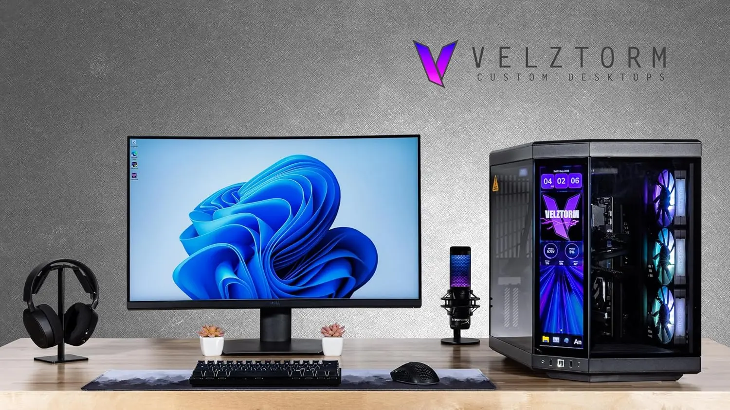 Velztorm LCD ブラック Praetix カスタム - Rtx 5080 16Gb のレビューと価格