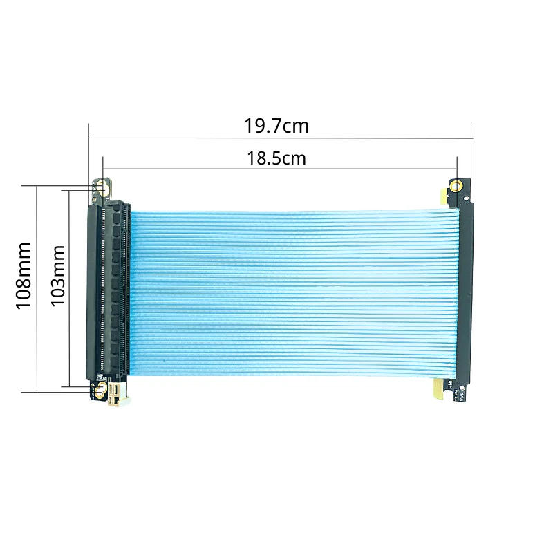 デュアルリバースPCIe 4.0ライザーケーブル 垂直GPU - Itx Gpu Riser Pcie 4.0 16X のレビューと価格