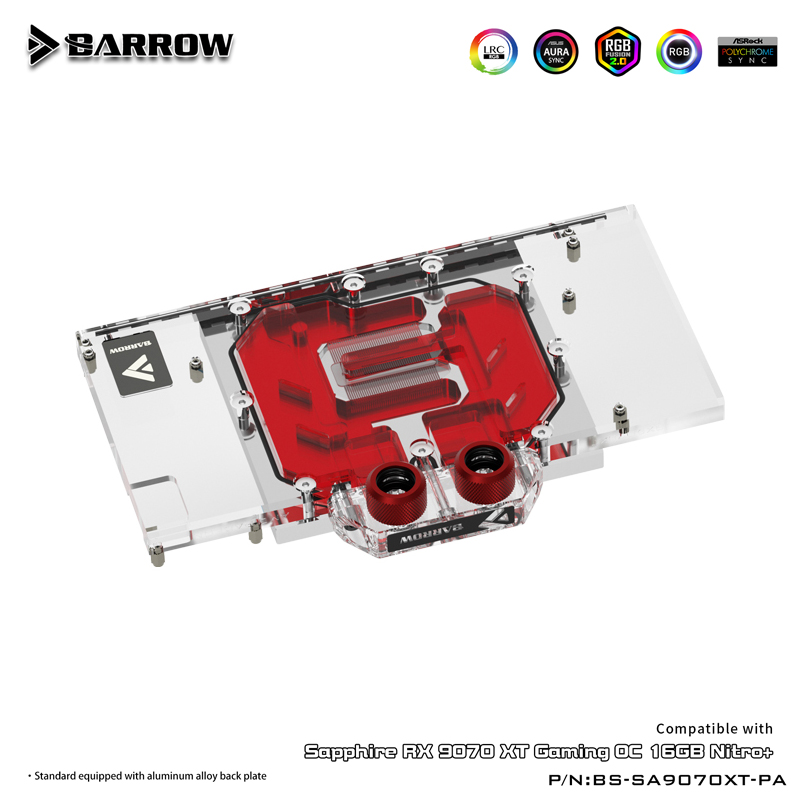 GPU ウォーターブロック SAPPHIRE RX 9070 - Rx 9070 16Gb のレビューと価格